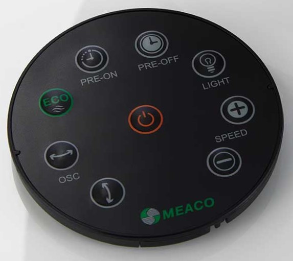 Fernbedienung des Ventilator Meaco Air360°