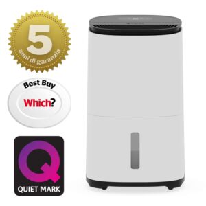 Deumidificatore Meaco Arete® One 20l con 5 anni di garanzia, Which? Best Buy e Quiet Mark Awards